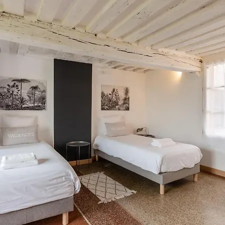 Le Jardin D'eugene - 4p House - Terrace - Historic Center 度假居 翁弗勒尔