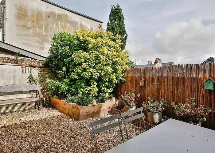 Le Jardin D'eugene - 4p House - Terrace - Historic Center Honfleur