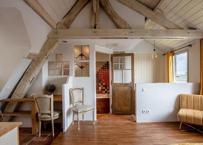 Vakantiehuis Le Jardin D'eugene - 4p House - Terrace - Historic Center Honfleur